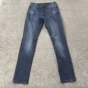 Jack & Jones Glenn Slim Fit Dark Wash Stretch Denim Jeans 29x32 Mens Casual Wear